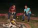 Campfire 01, Ken Brakefield and Hubert Harriman